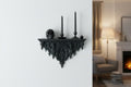 Raft de perete Catedrala victoriană – decor arhitectural gotic