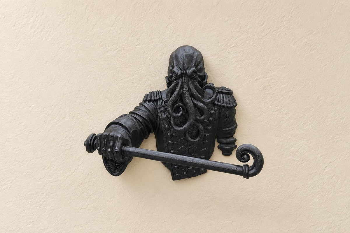 Suport de prosop Cthulhu – decorațiune gotică imprimată 3D