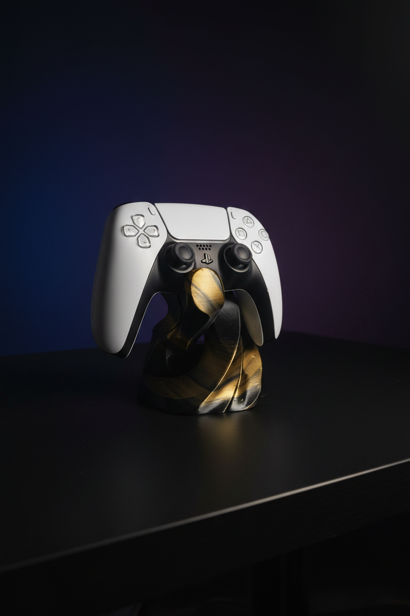 Suport Controller PS5 – Design Sculptural Imprimat 3D